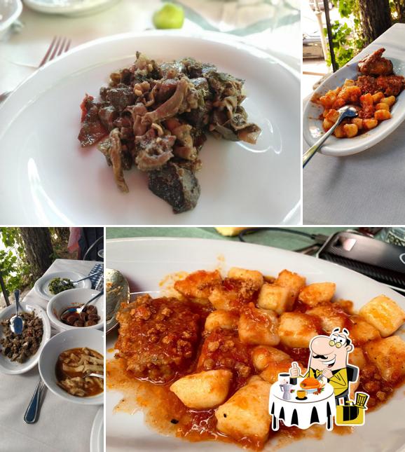 Platti al Ristorante Pensione Rossana