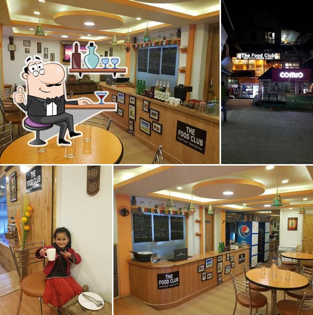 The interior of The Food Club