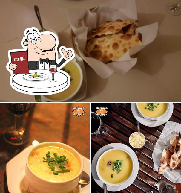 Platos en Restaurante Barraco da Sopa