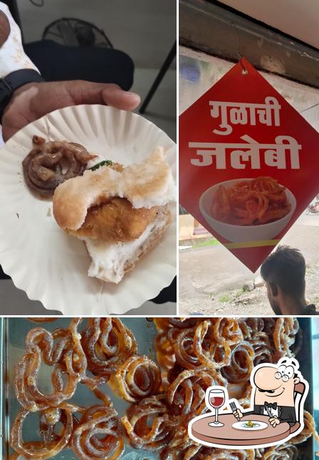 Food at Shri Shyam Restaurant (Shri Ghasilal Seth Vadapav)