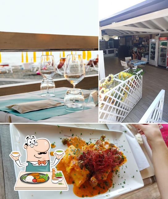 Cibo al Stabilimento Stella Marina