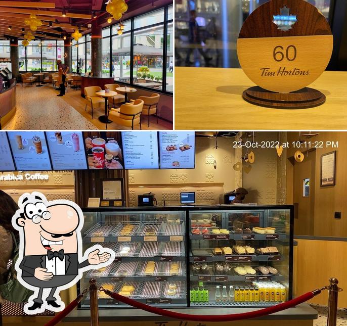 Here's a pic of Tim Hortons