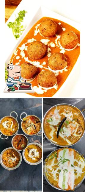 Chicken curry at Zaika family Restaurant Vrindavan