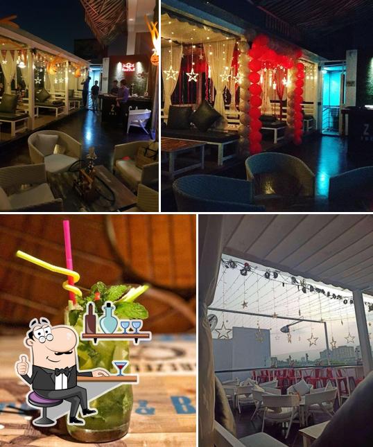 The interior of Zucca The Lounge