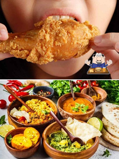 Food at 3teees Restaurant