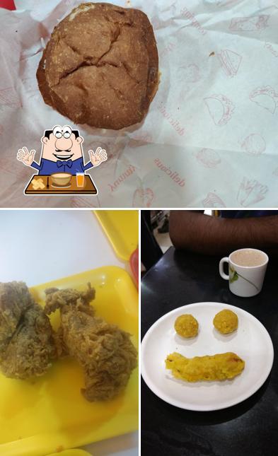 Food at 5 Star Chicken