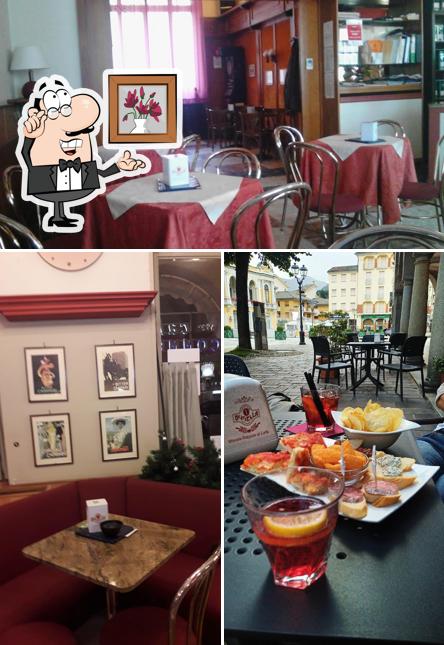 Gli interni di Caffe' Commercio