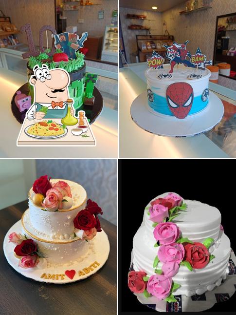 Food at Cake and celebration