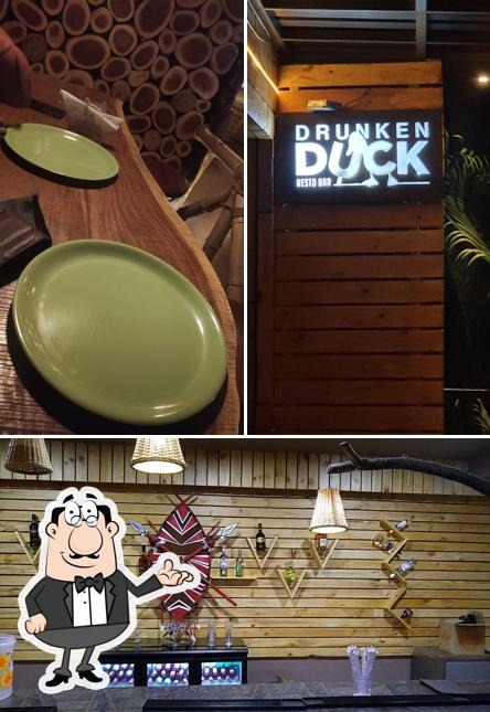 The interior of Drunken Duck Resto Bar