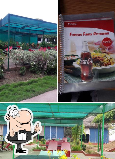 Look at this image of Flavours Restaurant