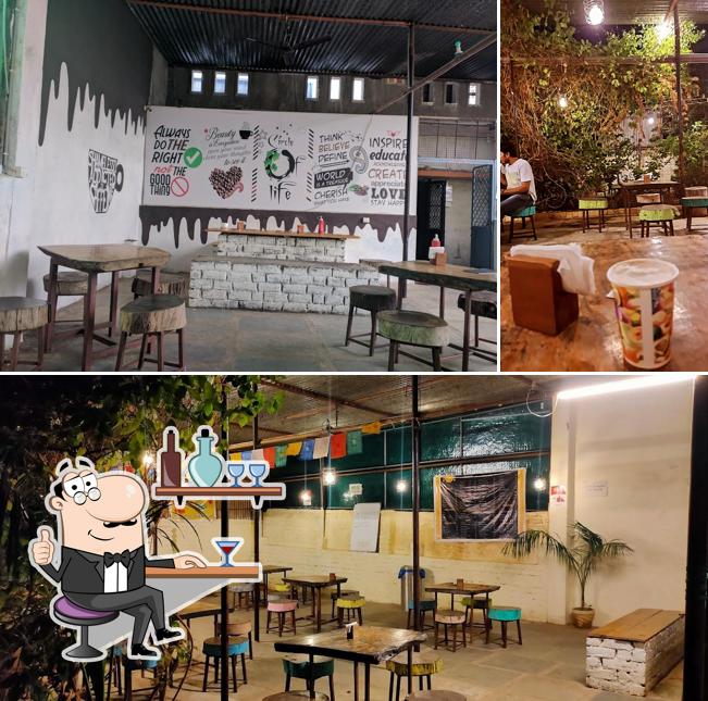 The interior of Gab Cafe