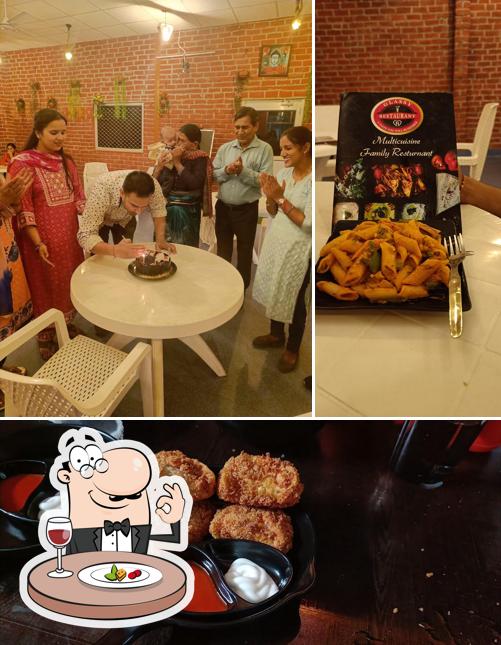 Food at Glassy Restaurant