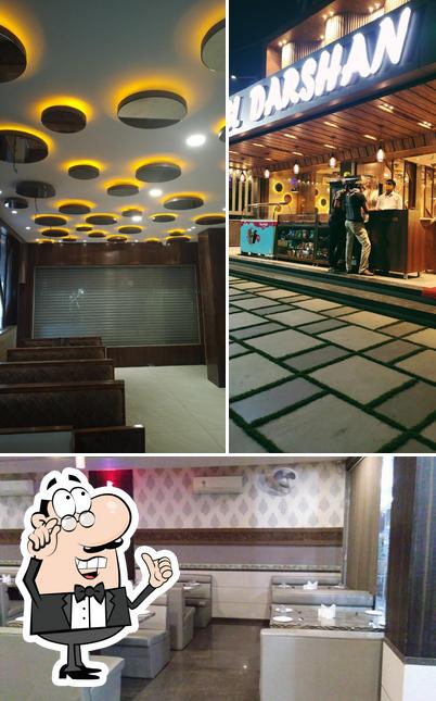 The interior of Greenery greens restaurant