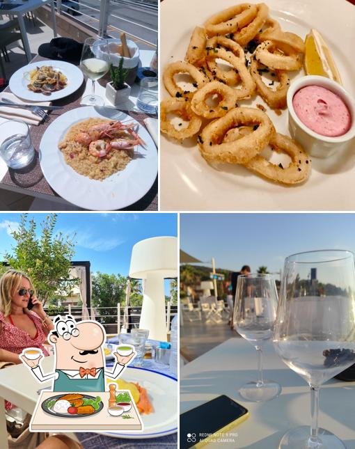 Calamari fritti al Marina Yacht Club