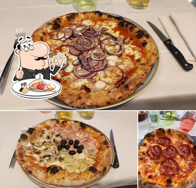 Prenditi tra le molte varianti di pizza