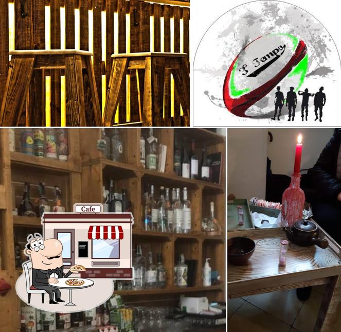 La immagine di esterno e interni da Bar Terzo Tempo