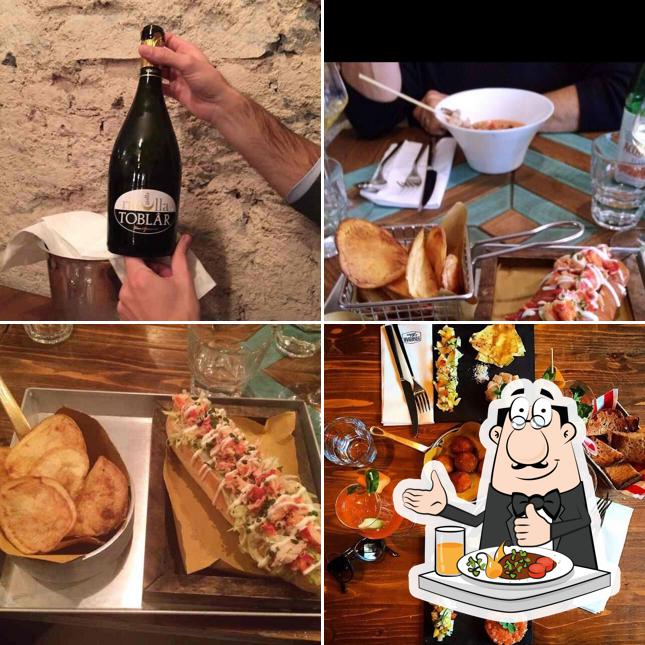 Cibo al Fishbar de Milan