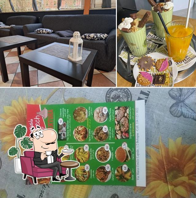 Gli interni di Marrakech Street Food by "Le Prince"