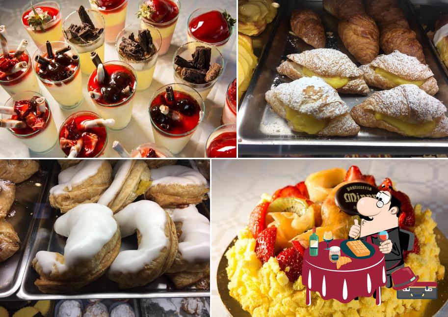 Pasticceria Minny serve un'ampia gamma di dessert