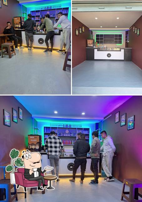 The interior of AM/PM COFFEE & SNACKS BAR