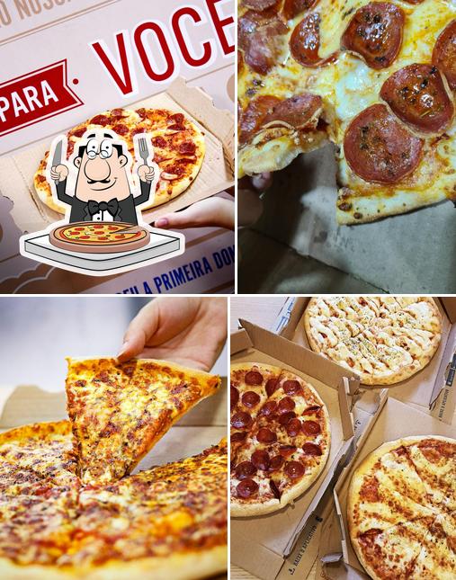 Peça diferentes estilos de pizza