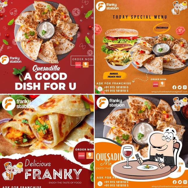Meals at Franky Station junagdh