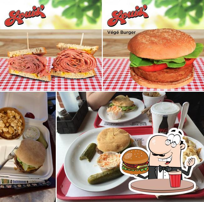 Commandez un hamburger à Louis Luncheonette