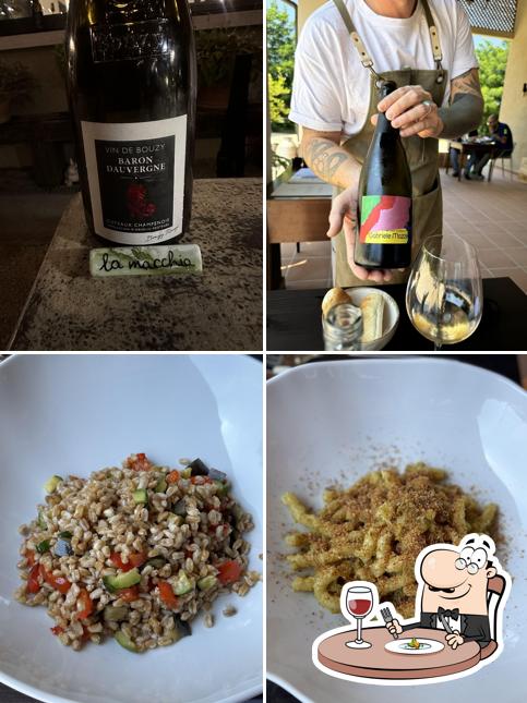 Cibo al Osteria La Macchia