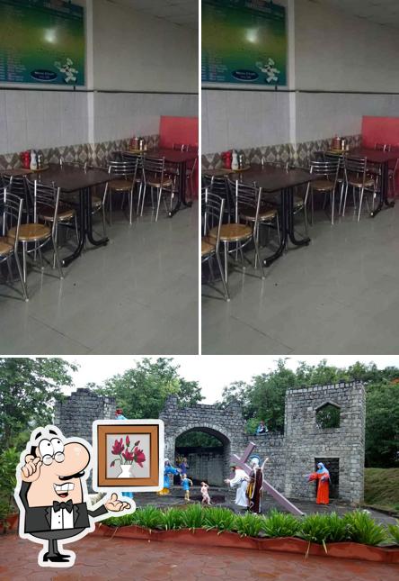 Take a look at the photo depicting interior and exterior at Sudip Restaurant