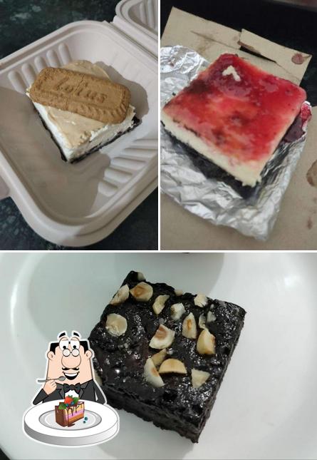 Chocolate cake at The Brownie Boutique