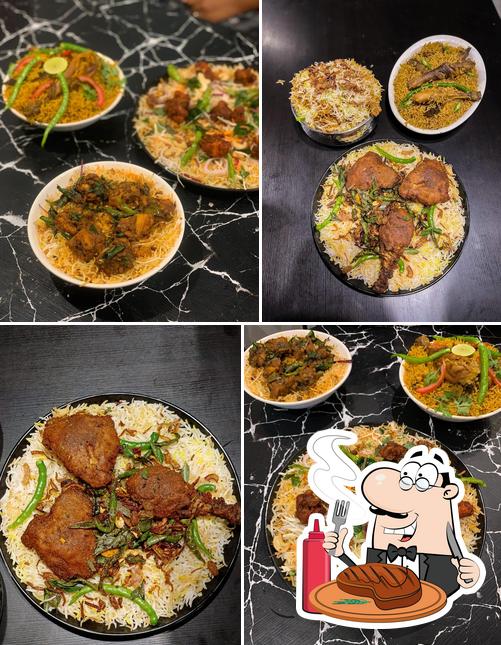 There’s a selection of dishes for meat lovers