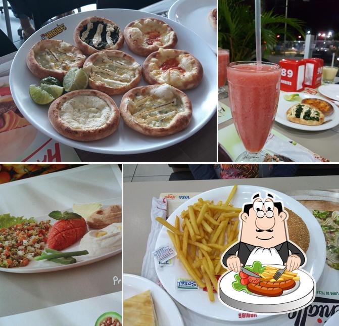 Platos en Habib's Barão de Studart