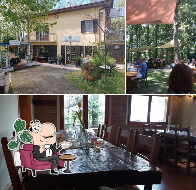 Gli interni di Antenna dal Morino