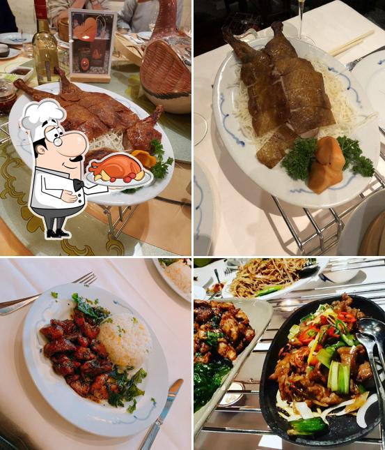 Anatra laccata alla pechinese al Au canard pekinois