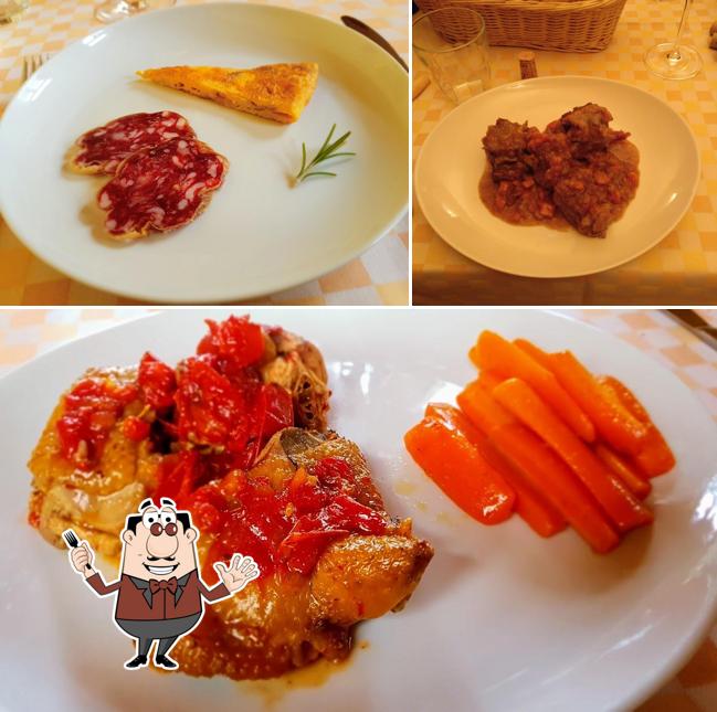 Platti al Osteria Giro Di Vite
