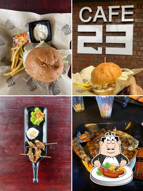 Food at Cafe 23