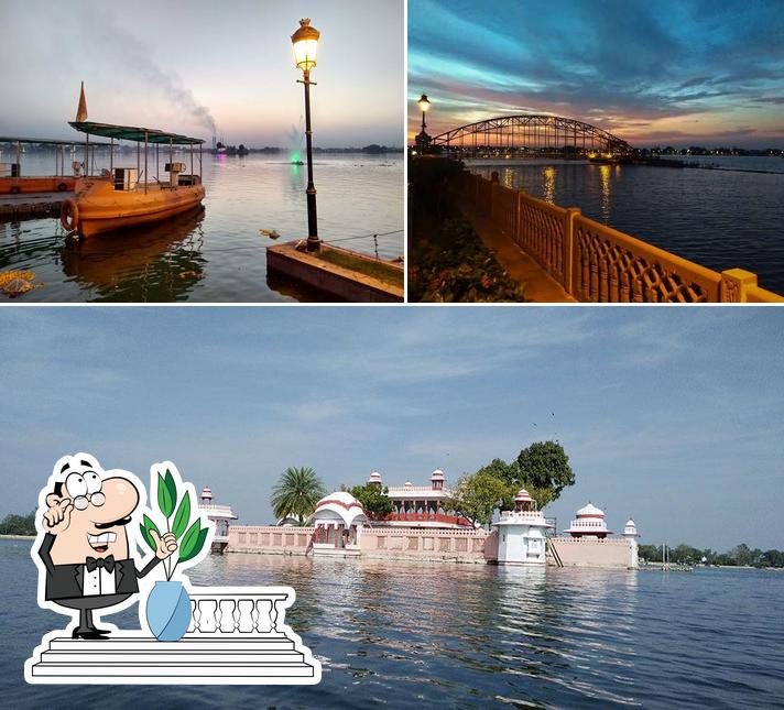 The exterior of KST Chaupati Kishore Sagar Talab