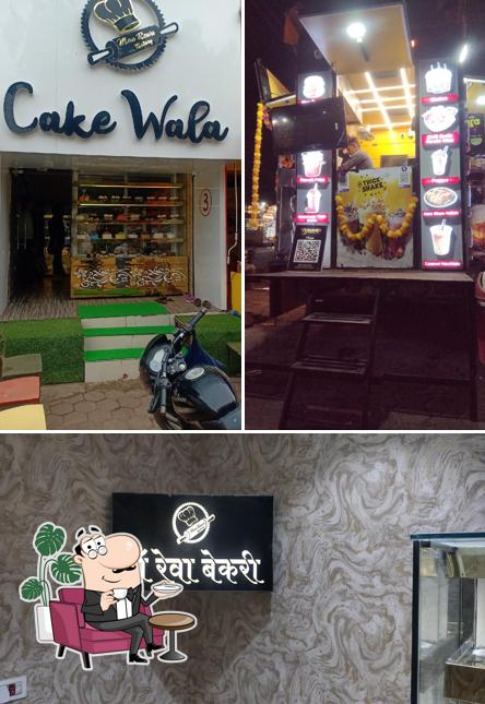 The interior of Cake Wala