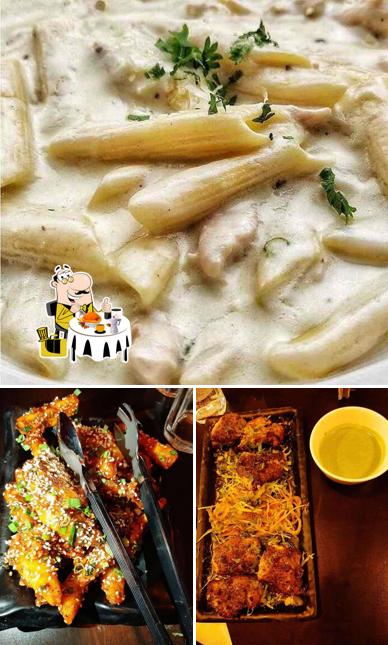 Food at Fed Alive Restaurant
