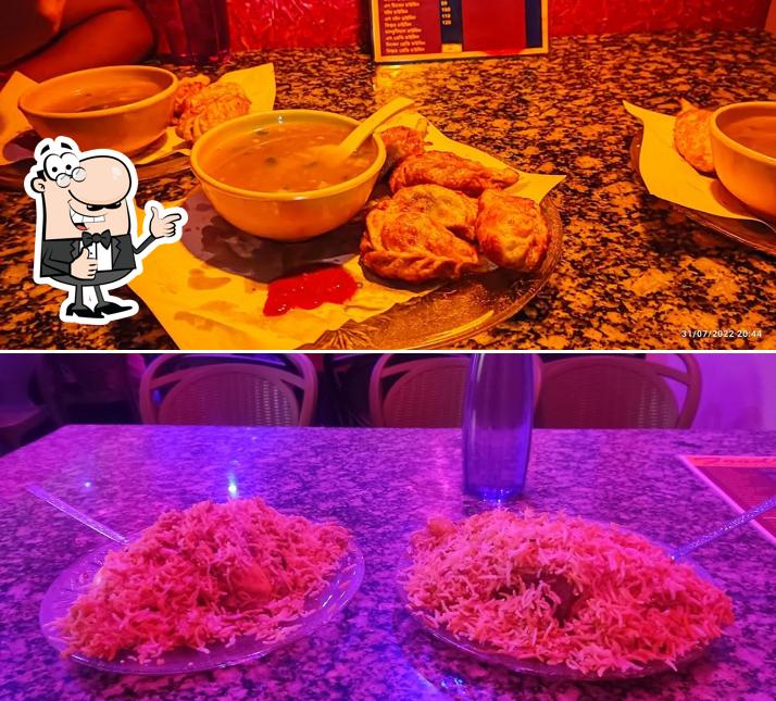 Look at the photo of Food Plaza