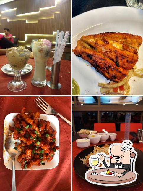 Food at Gulmohar Restaurant, IIT Bombay