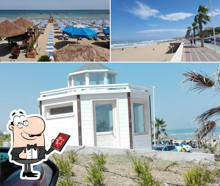 L'area esterna è una caratteristica importante di Lido Sirena Beach