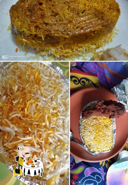 Food at Lucky Caterers