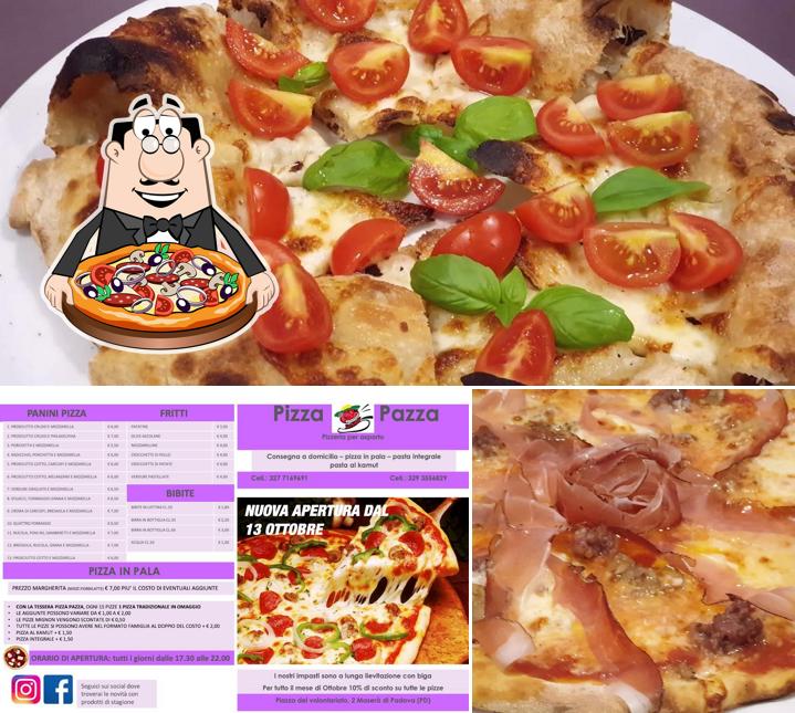 Prenditi tra le molte varianti di pizza