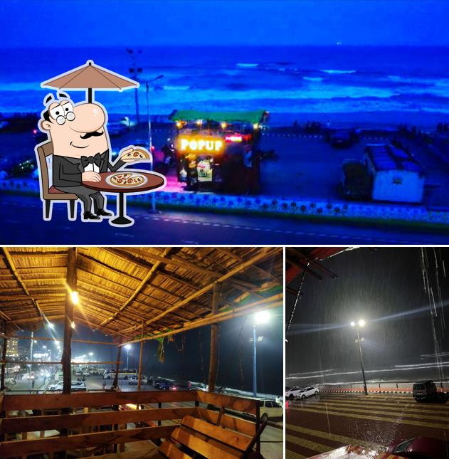 Enjoy the view outside Pop Up Cafe & Restaurant