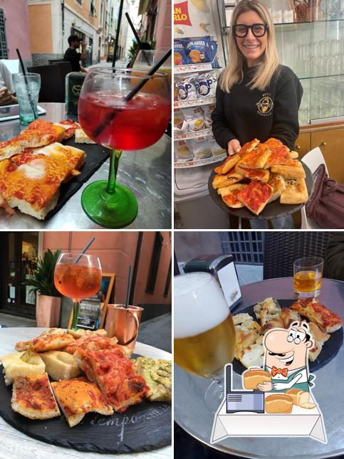 Pane all'aglio al Caffè L'Archetto