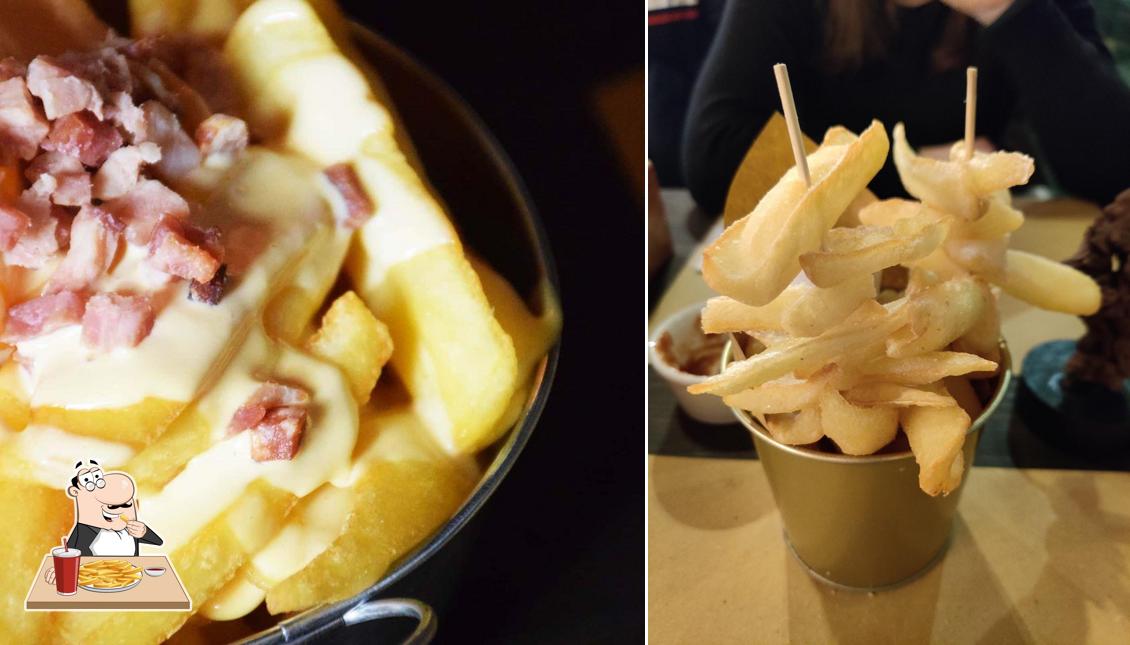 Prova a prendere un piatto di chips a SQUARE - Seasonal Burger & Craft Beer