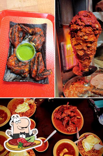 Pick meat dishes at Grillify