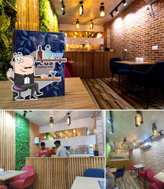 Check out how HashTag Foods looks inside