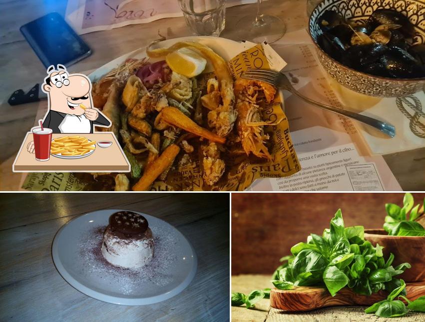 Patatine fritte al Italo's Trattoria